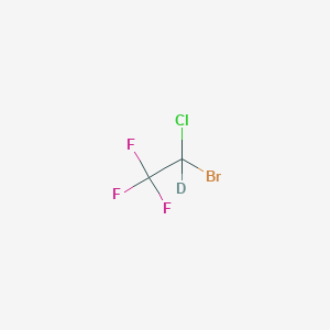 molecular formula C2HBrClF3 B12061474 Deuterio-halothane CAS No. 754-19-8