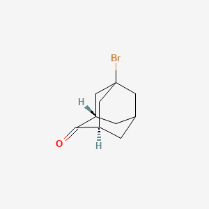 molecular formula C10H13BrO B12061479 5-Bromo-2-adamantone 