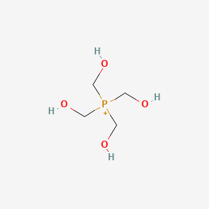 B1206150 Tetrakis(hydroxymethyl)phosphonium CAS No. 24655-84-3