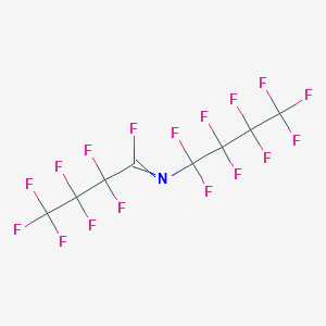 molecular formula C8F17N B12061677 Perfluoro(5-aza-4-nonene) CAS No. 103573-07-5