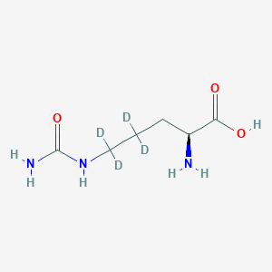 molecular formula C6H13N3O3 B12061783 L-Citrulline-d4 