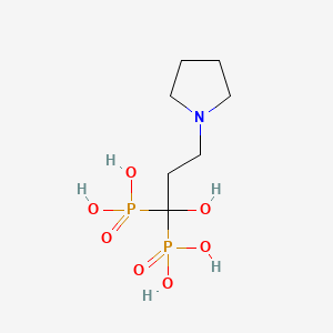 molecular formula C7H17NO7P2 B1206187 EB 1053 
