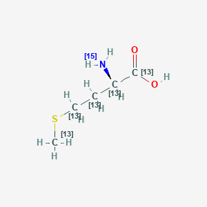 molecular formula C5H11NO2S B12061872 L-Methionine-13C5,15N 