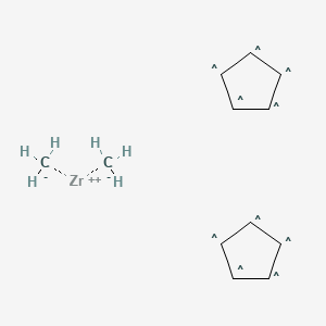 molecular formula C12H16Zr B12061895 Dimethyldicyclopentadienylzirconium 