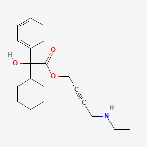 molecular formula C20H27NO3 B1206195 N-Desethyloxybutynin CAS No. 80976-67-6