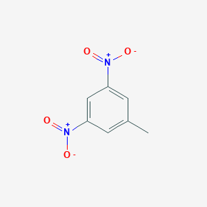 molecular formula C7H6N2O4 B012062 3,5-Dinitrotoluene CAS No. 618-85-9