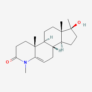 4,17alpha-Dimethyl-4-aza-5-androsten-17beta-ol-3-one