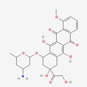 molecular formula C27H29NO10 B1206202 Esorubicin 
