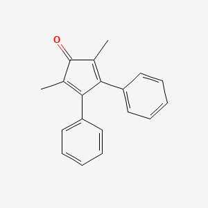 molecular formula C19H16O B12062024 2,5-Dimethyl-3,4-diphenylcyclopentadienone CAS No. 38883-84-0