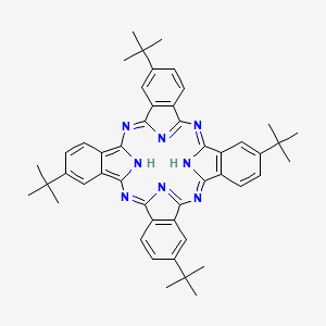 molecular formula C48H50N8 B12062153 2,9,16,23-Tetra-t-butyl-29h,31h-phthalocyanine 
