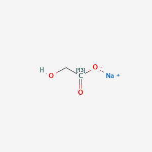 molecular formula C2H3NaO3 B12062160 sodium;2-hydroxyacetate 