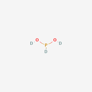 molecular formula H3O2P B12062288 Hypophosphorous acid-D3 