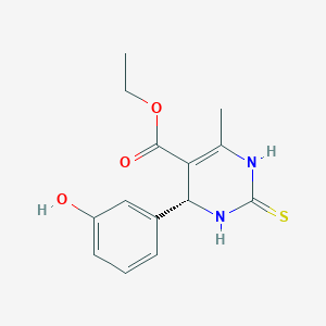 molecular formula C14H16N2O3S B1206232 (R)-monastrol 