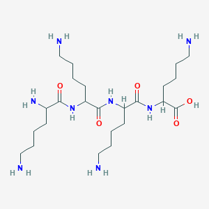 molecular formula C24H50N8O5 B12062358 H-Lys-Lys-Lys-Lys-OH 