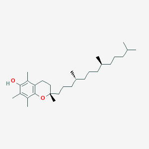 molecular formula C29H50O2 B120624 (2s)-2,5,7,8-Tetramethyl-2-[(4r,8s)-4,8,12-trimethyltridecyl]-3,4-dihydro-2h-chromen-6-ol CAS No. 79434-83-6