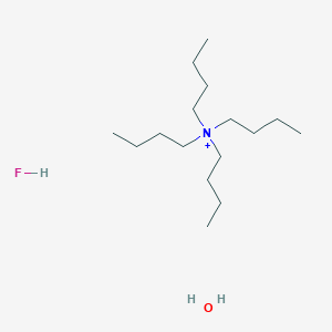 molecular formula C16H39FNO+ B12062460 tetrabutylazanium;hydrate;hydrofluoride 