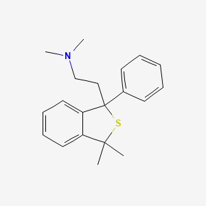 1,3-Dihydro-N,N,3,3-tetramethyl-1-phenylbenzo(c)thiophene-1-ethanamine