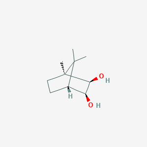 molecular formula C10H18O2 B12062484 (1S,2R,3S,4R)-1,7,7-Trimethylbicyclo[2.2.1]heptane-2,3-diol 