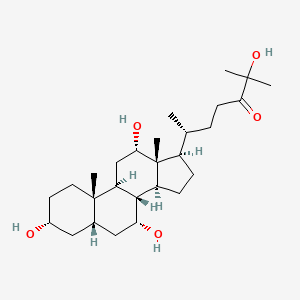 3,7,12,25-Tetrahydroxycholestan-24-one