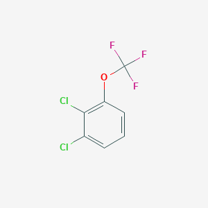 molecular formula C7H3Cl2F3O B120625 1,2-二氯-3-(三氟甲氧基)苯 CAS No. 151276-09-4