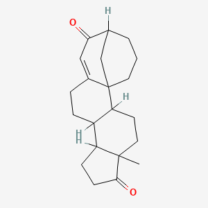 (4alpha,10alpha)-4,19-Cyclo-A-dihomoandrost-4b-ene-4a,17-dione