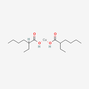 molecular formula C16H32CuO4 B12062554 Copper isocaprylate 