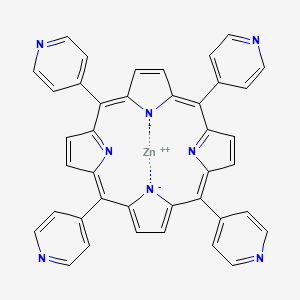 molecular formula C40H24N8Zn B12062634 Zn(II) meso-Tetra(4-pyridyl) Porphine 