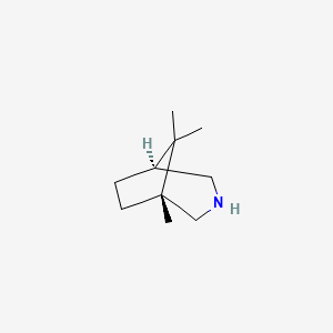 molecular formula C10H19N B1206264 Camphidine CAS No. 465-49-6