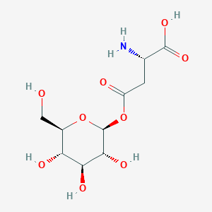 L-Aspartic acid, 4-beta-D-glucopyranosyl ester