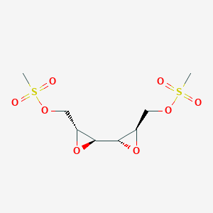 [(2R,3S)-3-[(2S,3R)-3-(methylsulfonyloxymethyl)oxiran-2-yl]oxiran-2-yl]methyl methanesulfonate