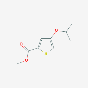 molecular formula C9H12O3S B12062795 Methyl 4-isopropoxythiophene-2-carboxylate 