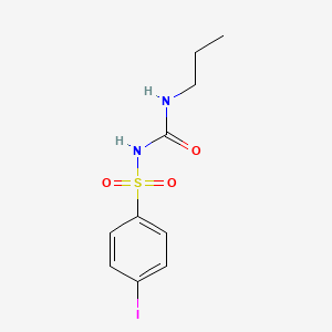 molecular formula C10H13IN2O3S B1206282 Iodopropamide CAS No. 30961-44-5
