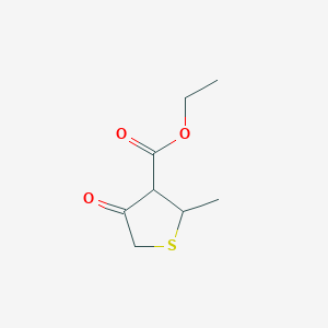 molecular formula C8H12O3S B12062879 Ethyl 2-methyl-4-oxotetrahydrothiophene-3-carboxylate CAS No. 20688-05-5
