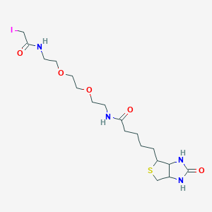 molecular formula C18H31IN4O5S B12062895 Biotin-PEG2-iodide 