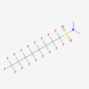 molecular formula C10H6F17NO2S B12062971 N,N-Dimethylperfluoro-1-octanesulfonamide CAS No. 213181-78-3