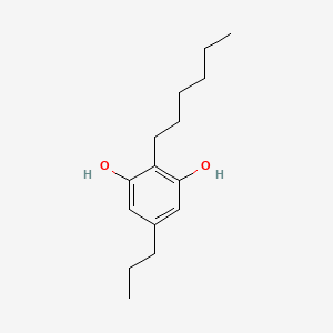 2-n-Hexyl-5-n-propylresorcinol