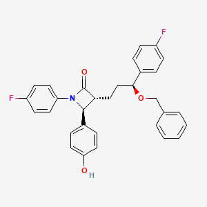 molecular formula C31H27F2NO3 B12063102 3-Benzyloxy-3-(fluorophenyl)propyl Ezetimibe 