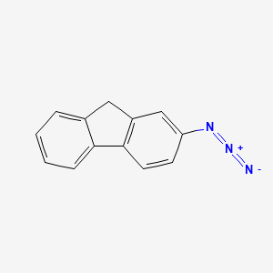 molecular formula C13H9N3 B1206312 2-Azidofluorene CAS No. 67823-52-3