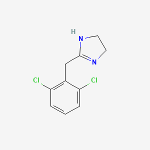 2-[(2,6-dichlorophenyl)methyl]-4,5-dihydro-1H-imidazole