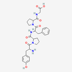 molecular formula C30H37N5O7 B12063266 Beta-Casomorphin-5 