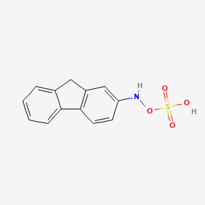 molecular formula C13H11NO4S B1206337 N-Sulfooxy-2-aminofluorene CAS No. 98253-52-2