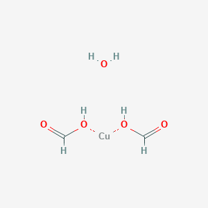 molecular formula C2H6CuO5 B12063422 Copper formate hydrate 