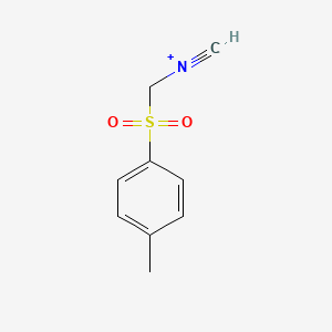 molecular formula C9H10NO2S+ B12063431 Methylidyne-[(4-methylphenyl)sulfonylmethyl]azanium 