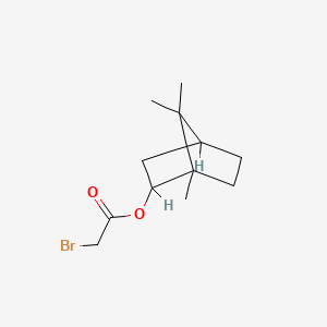 molecular formula C12H19BrO2 B1206348 Isobornyl bromoacetate CAS No. 80953-07-7