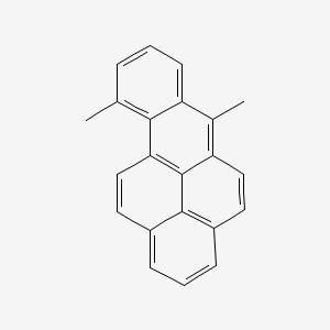 molecular formula C22H16 B1206352 6,10-Dimethylbenzo(a)pyrene CAS No. 82721-25-3