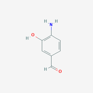 molecular formula C7H7NO2 B12063522 4-Amino-3-hydroxybenzaldehyde 