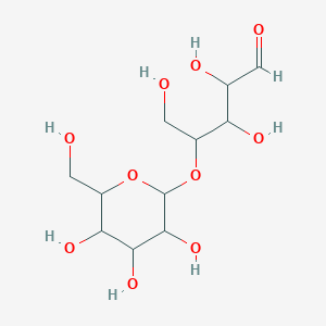 molecular formula C11H20O10 B12063528 4-O-Galactopyranosylxylose 