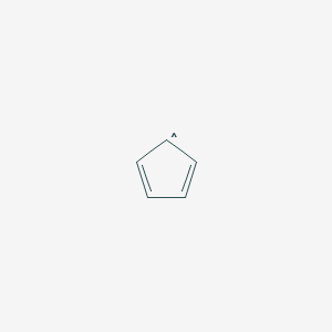 molecular formula C5H5 B1206354 Cyclopentadienyl CAS No. 2143-53-5