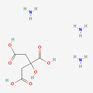 molecular formula C6H17N3O7 B12063554 Ammonium citrate tribasic 
