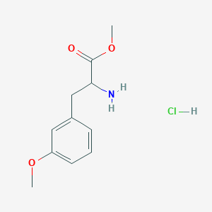 molecular formula C11H16ClNO3 B12063575 3-Methoxy-DL-phenylalanine methyl ester HCl 
